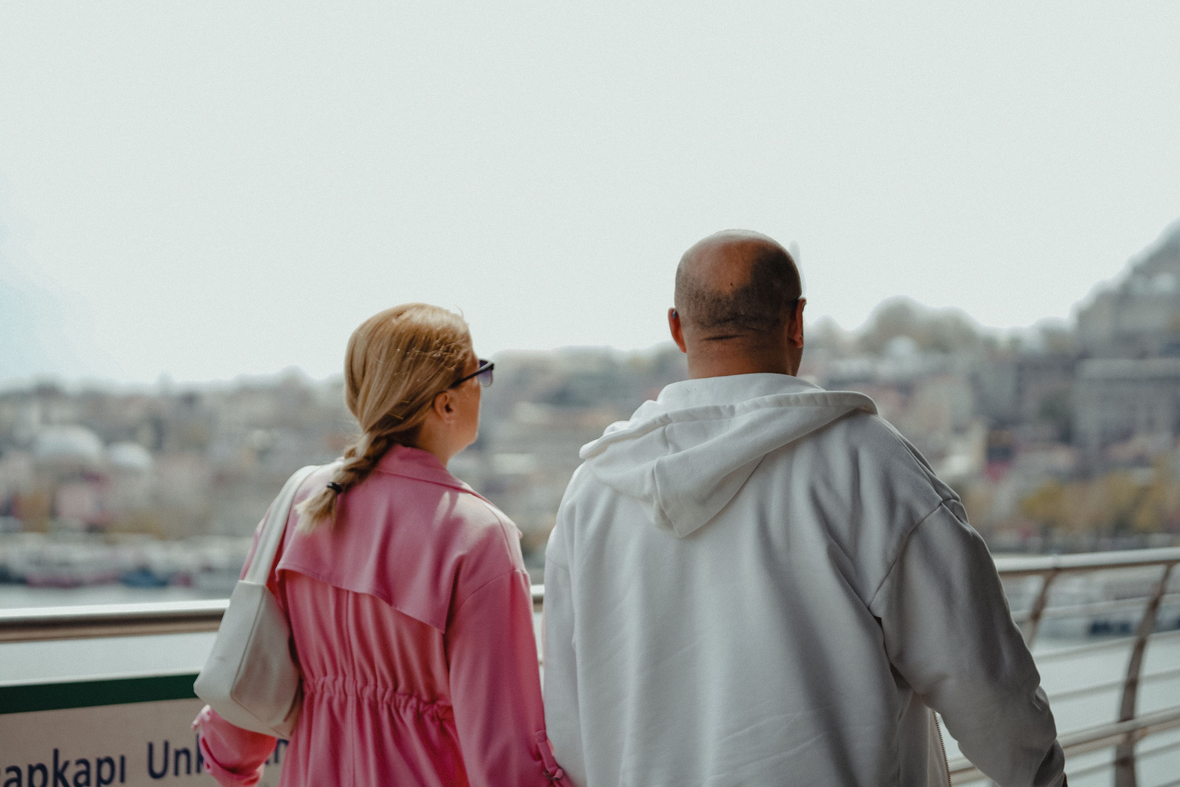 Back View of Couple Walking Together · Free Stock Photo