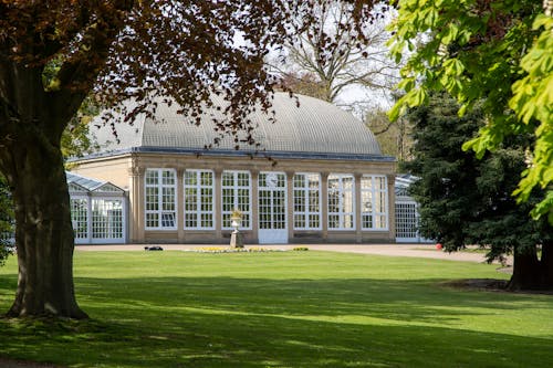 Kostnadsfri bild av botaniska trädgårdar, byggnadsexteriör, england