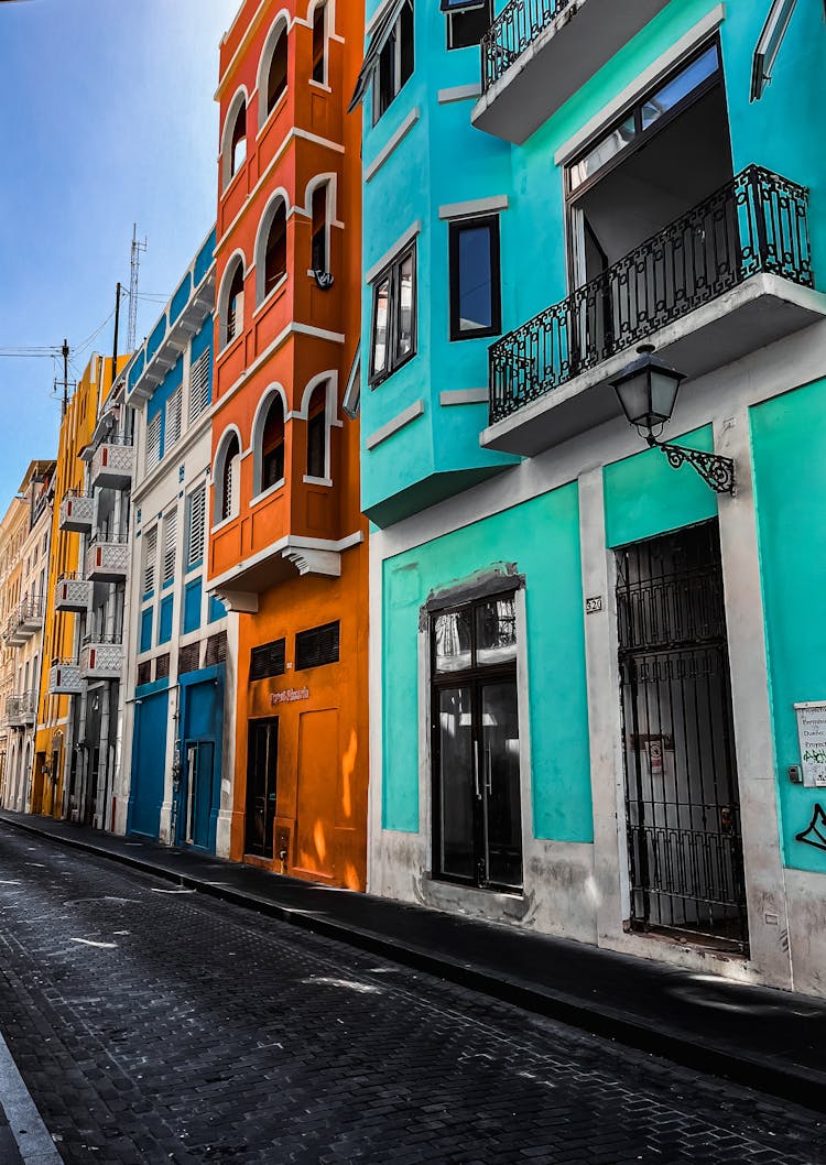 Colorful Buildings In San Juan, Puerto Rico