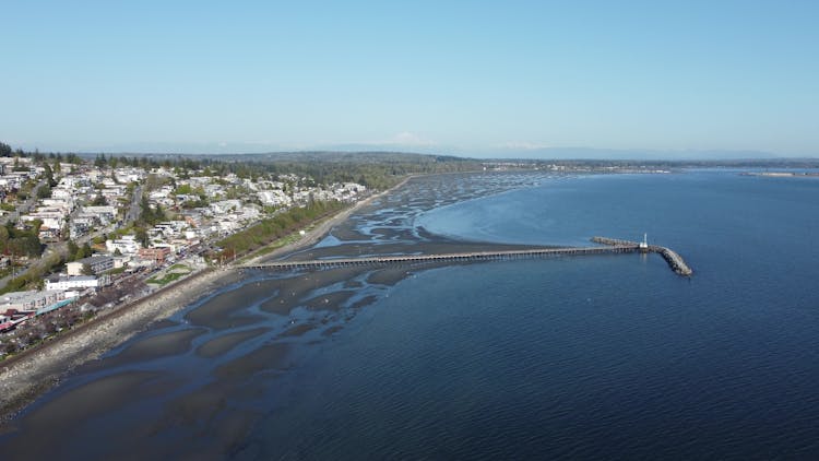 Aerial View Of White Rock, British Columbia, Canada