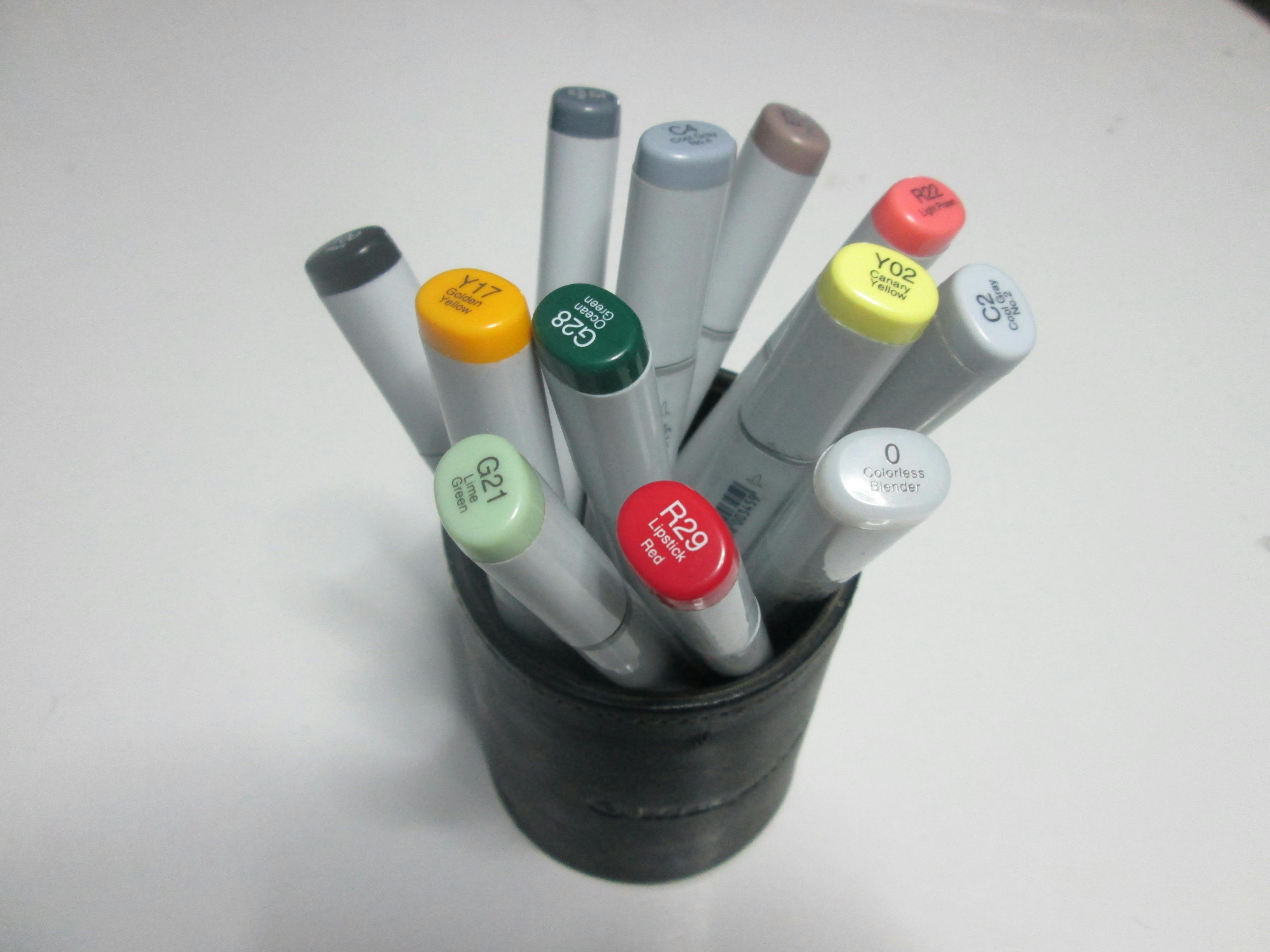 Free stock photo of markers plumones