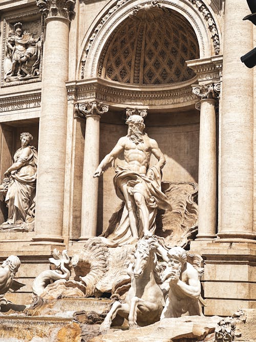 Δωρεάν στοκ φωτογραφιών με fontanna di trevi, άγαλμα, γλυπτική Φωτογραφία από στοκ φωτογραφιών