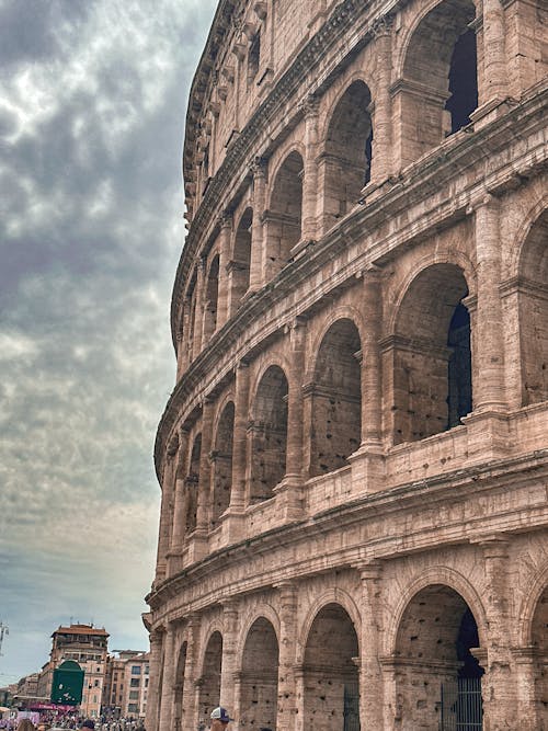 antik roma, antik roma mimarisi, Colosseum içeren Ücretsiz stok fotoğraf