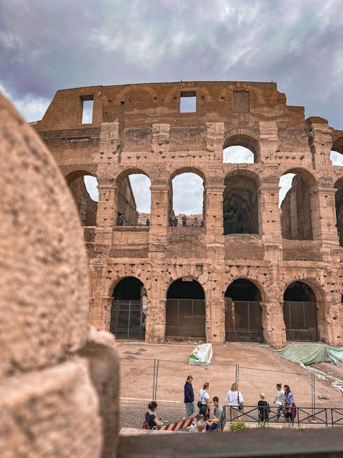 antik roma, antik roma mimarisi, Colosseum içeren Ücretsiz stok fotoğraf