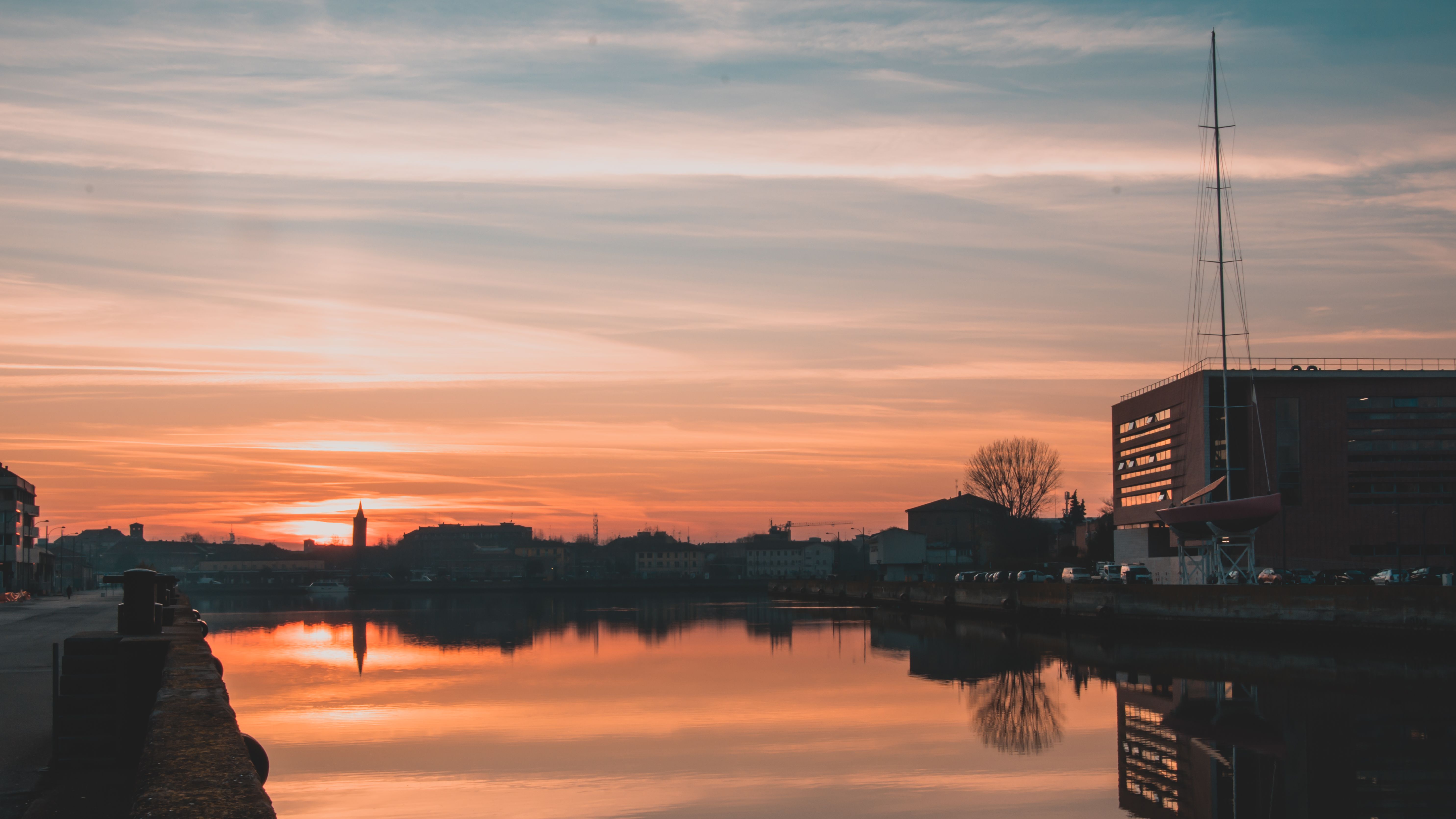 La Presqu'île & the Canal Basin at Dusk