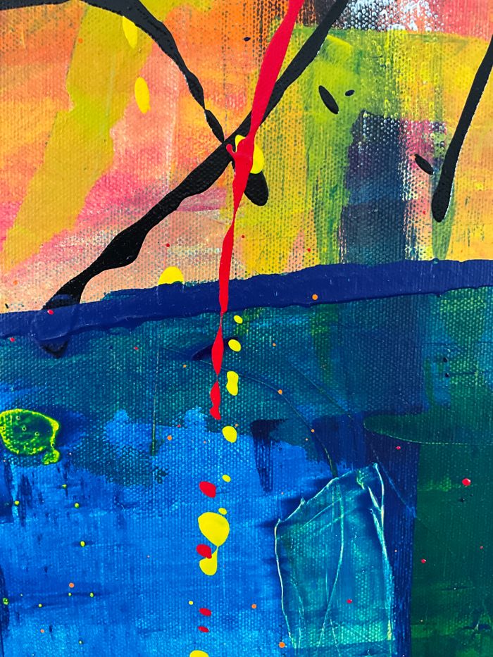 Abstract painting by Steve A Johnson on Pexels