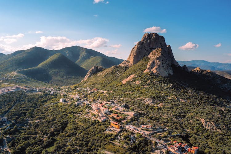 The Town Of Karaburma In The Mountains