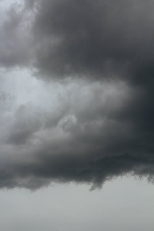 Dark Grey Rain Cloud Before a Storm