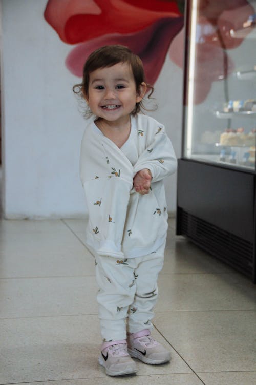 Little Girl in Pyjamas 