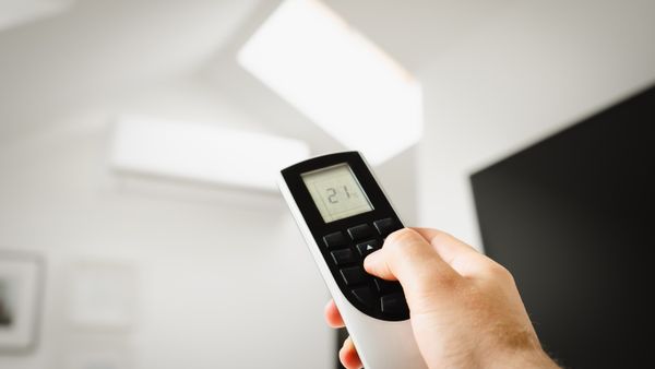 Réglage d'une climatisation à la télécommande