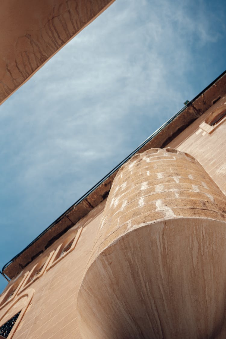 Cloud Over Building Walls