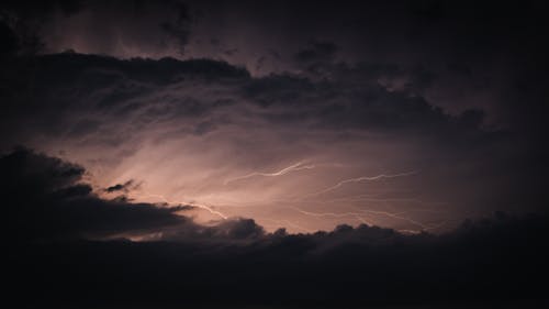 Kostnadsfri bild av blixt, clouds, dramatisk himmel