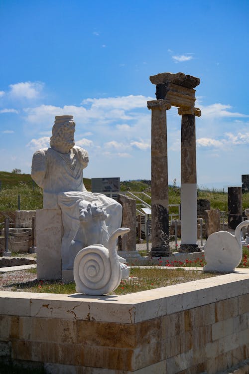 Photo of the Ruins of a Greek Temple