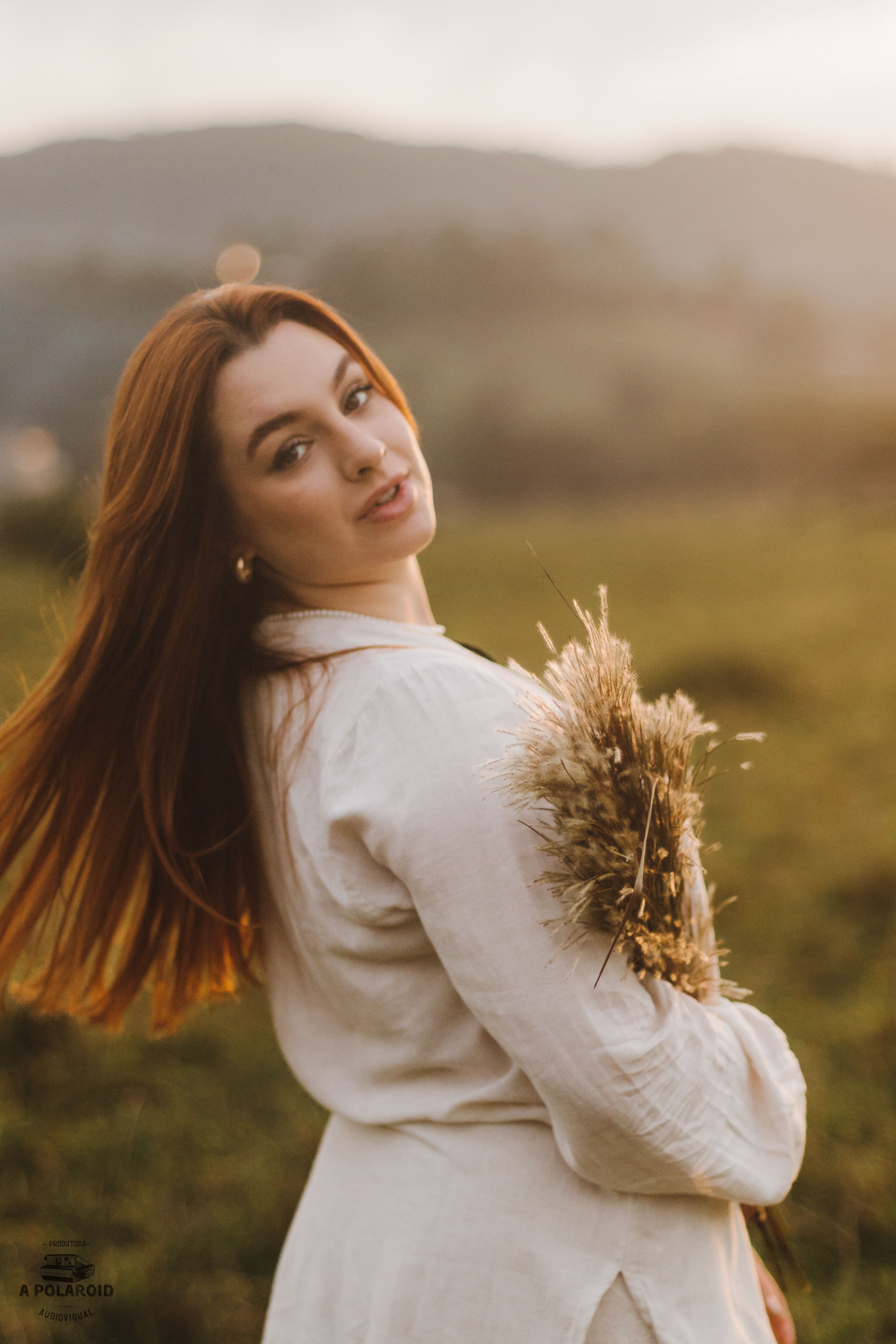 Woman with Long Hair and Flowers · Free Stock Photo