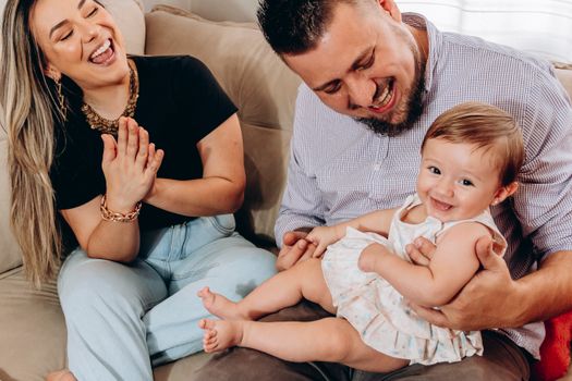 Free stock photo of affection, child, couple