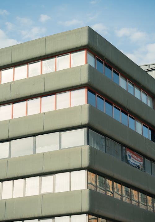 Office Building with Windows