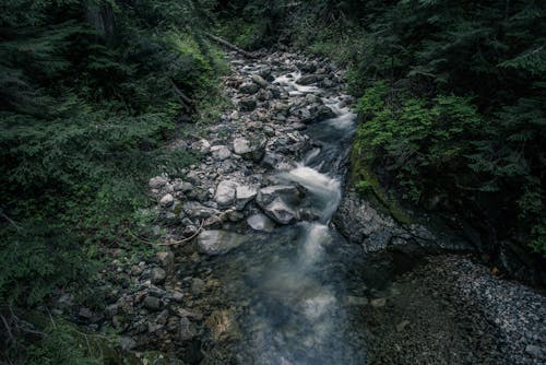 Aerial View of Waterfalls