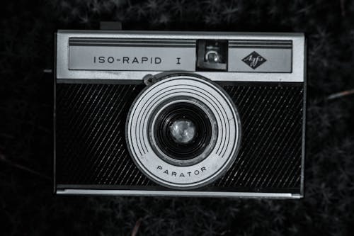 Close-up of a Agfa Iso Rapid I Vintage Film Camera