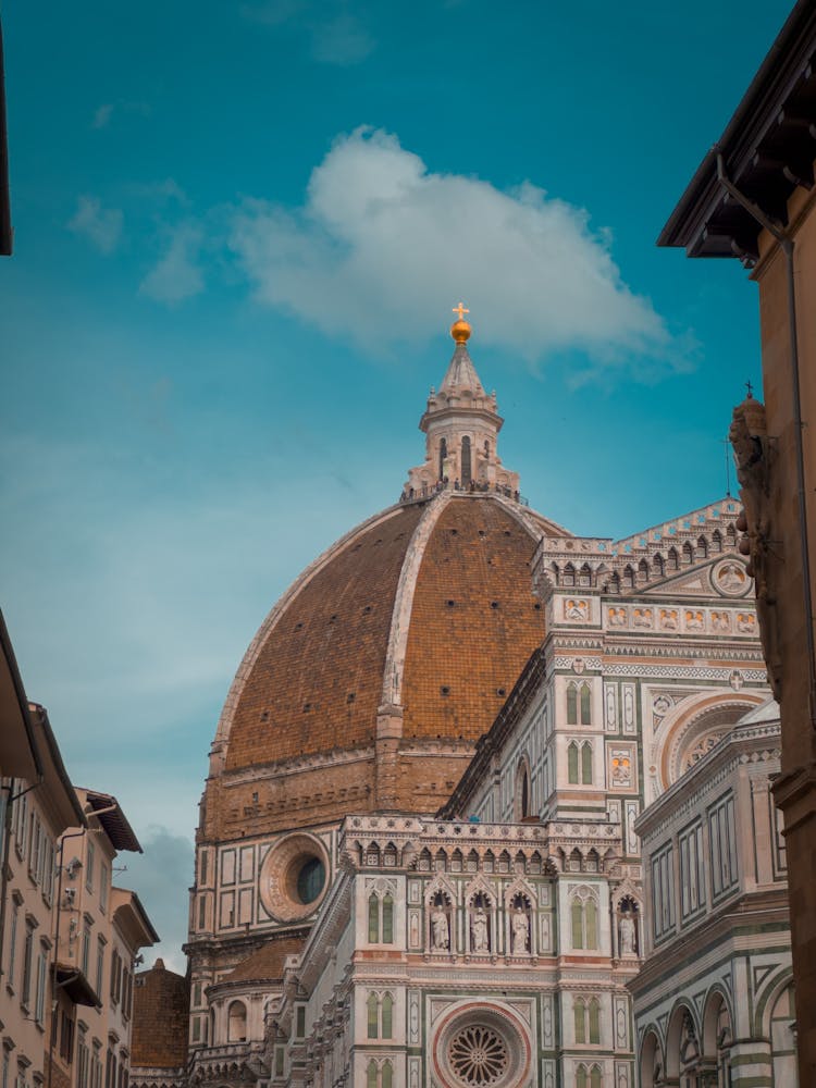 View Of The Cathedral Of Santa Maria Del Fiore In Florence, Italy 