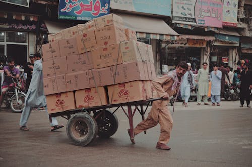 Old Street of Rawalpindi, Pakistan Views and perceptions.
