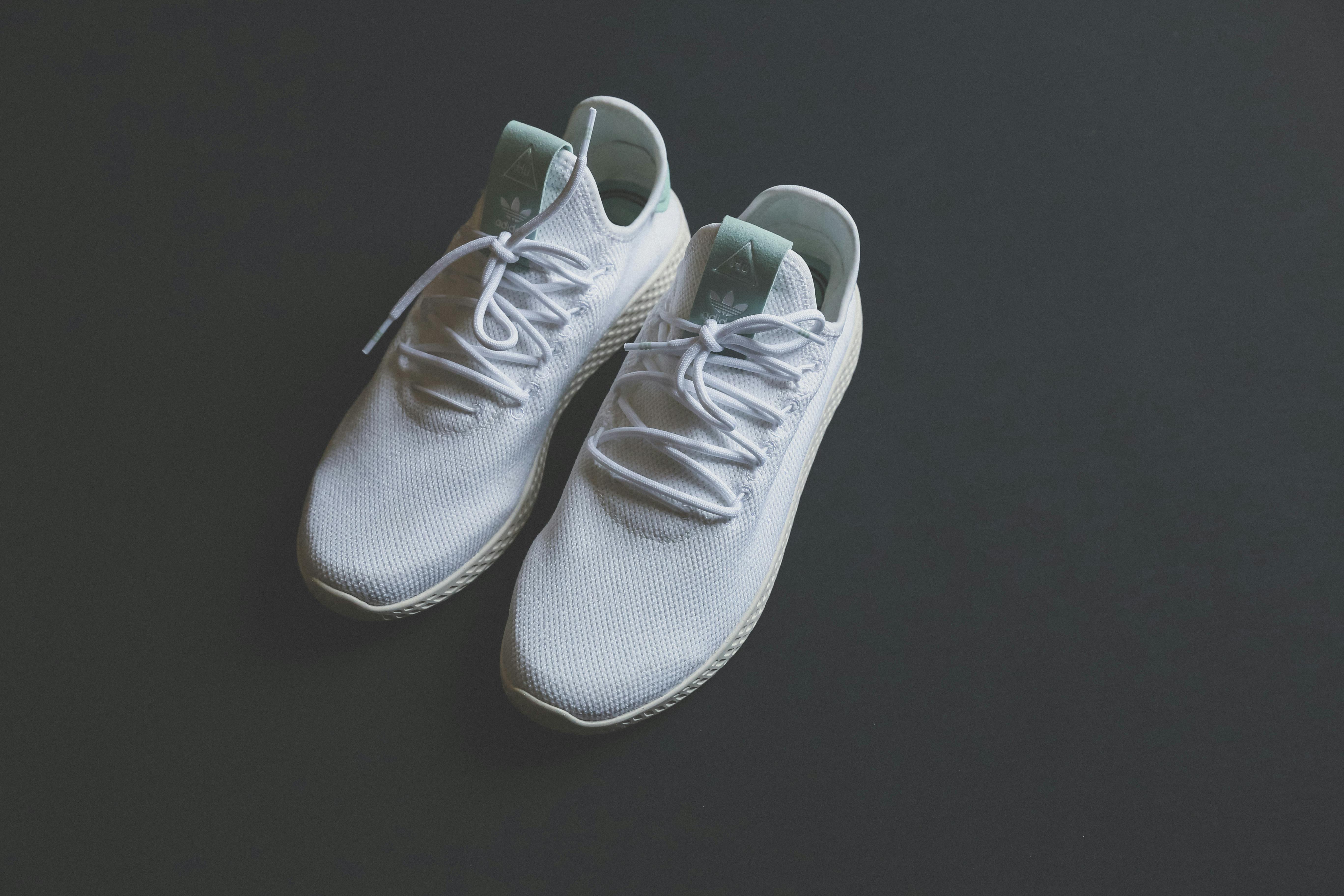 completely white shoes