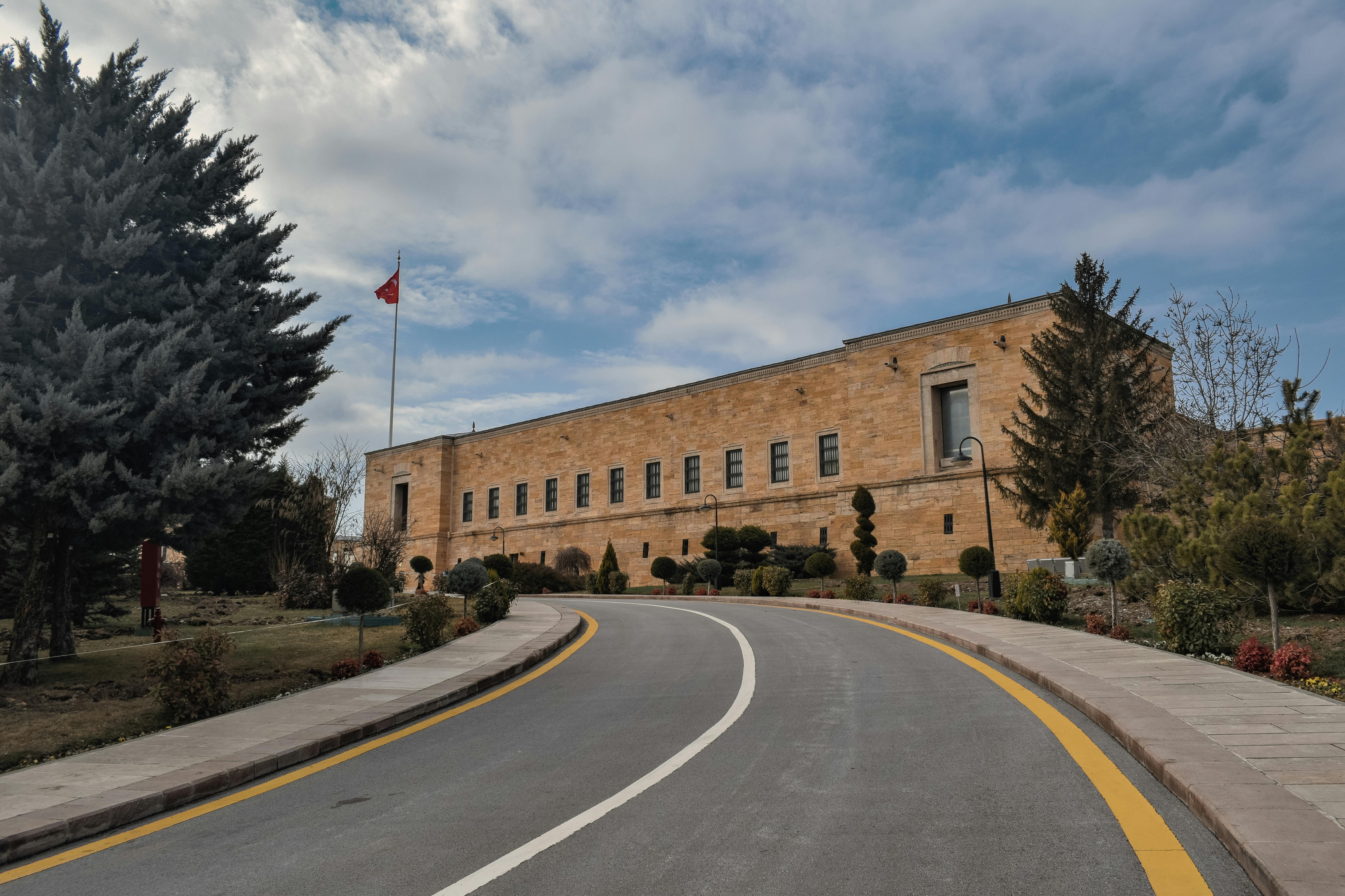 Government building exterior in Ankara