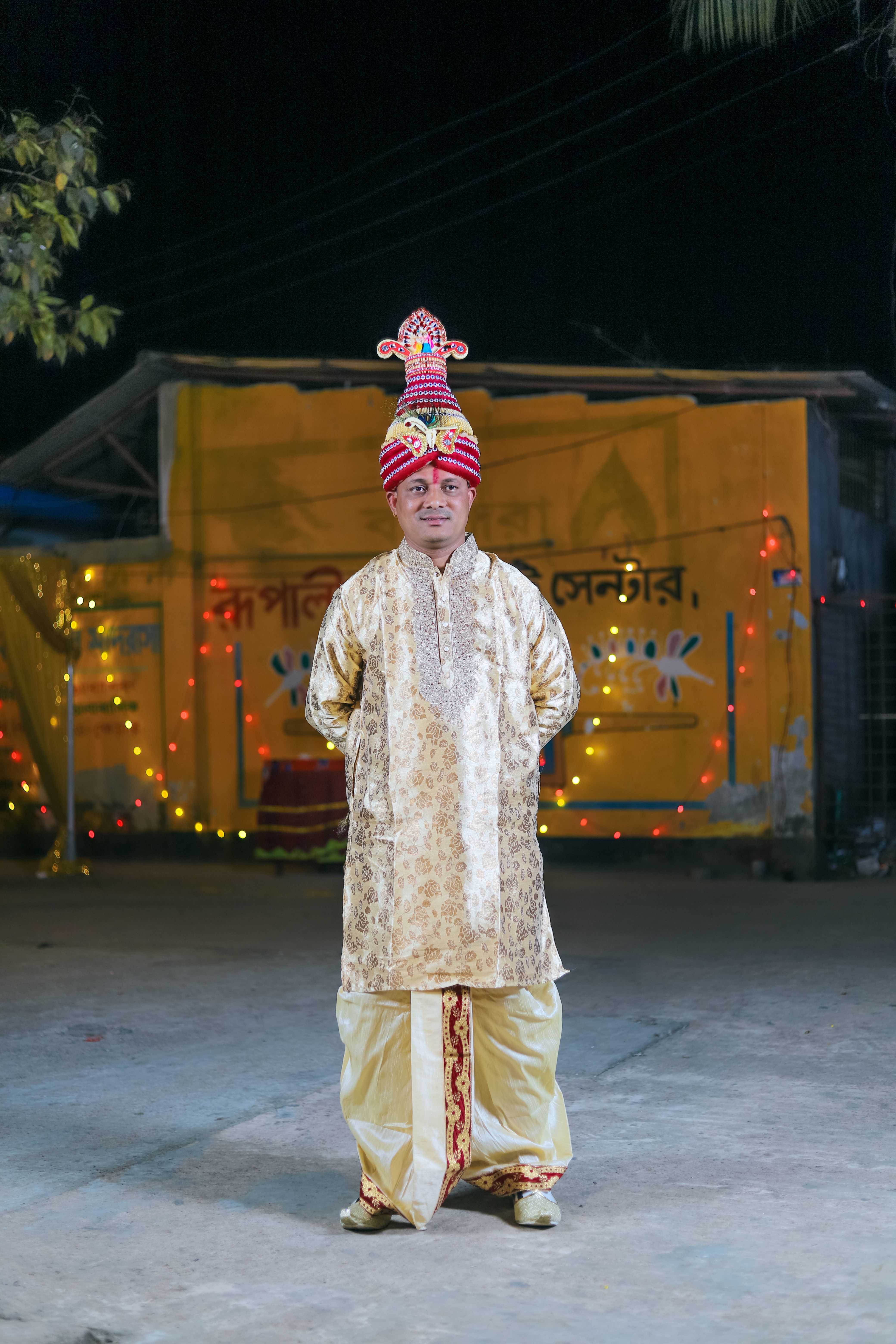 Man Wearing a Traditional Outfit at a Festival · Free Stock Photo