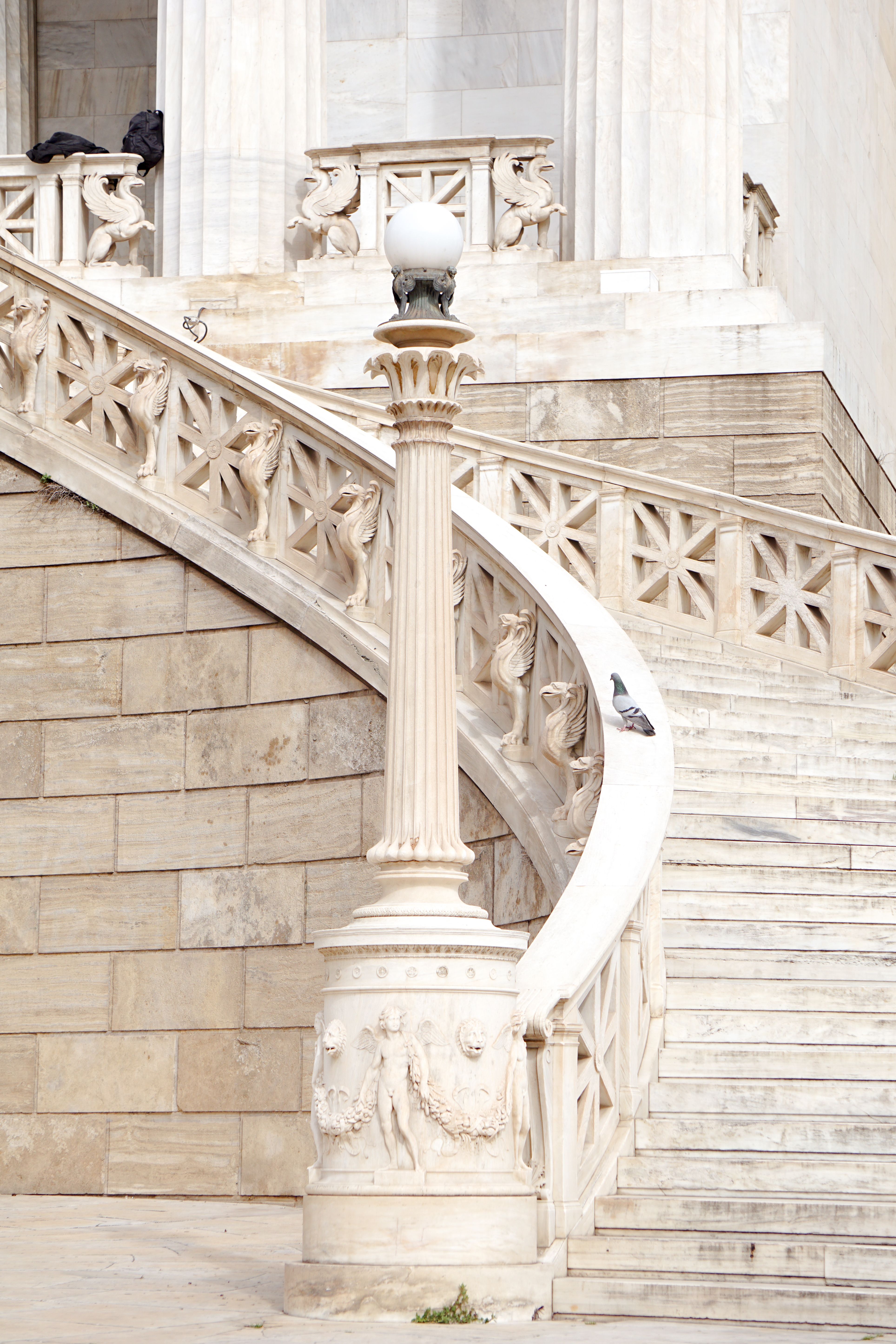 Marble staircase