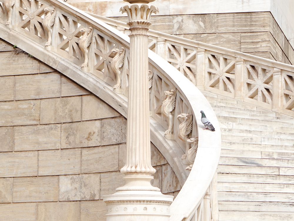 Marble staircase