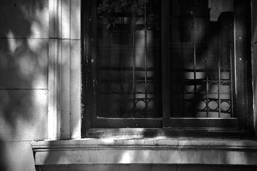 Window with Grate from the Inside