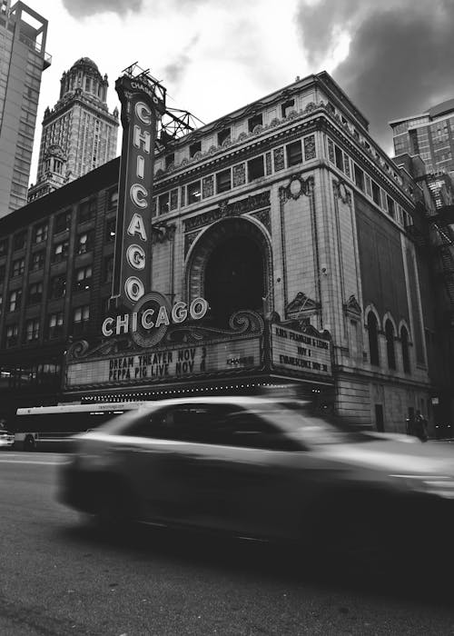 Le Chicago Theatre Dans L'illinois