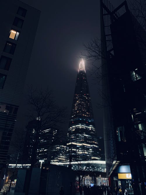 Foto stok gratis di malam hari, jembatan london, kota di malam hari