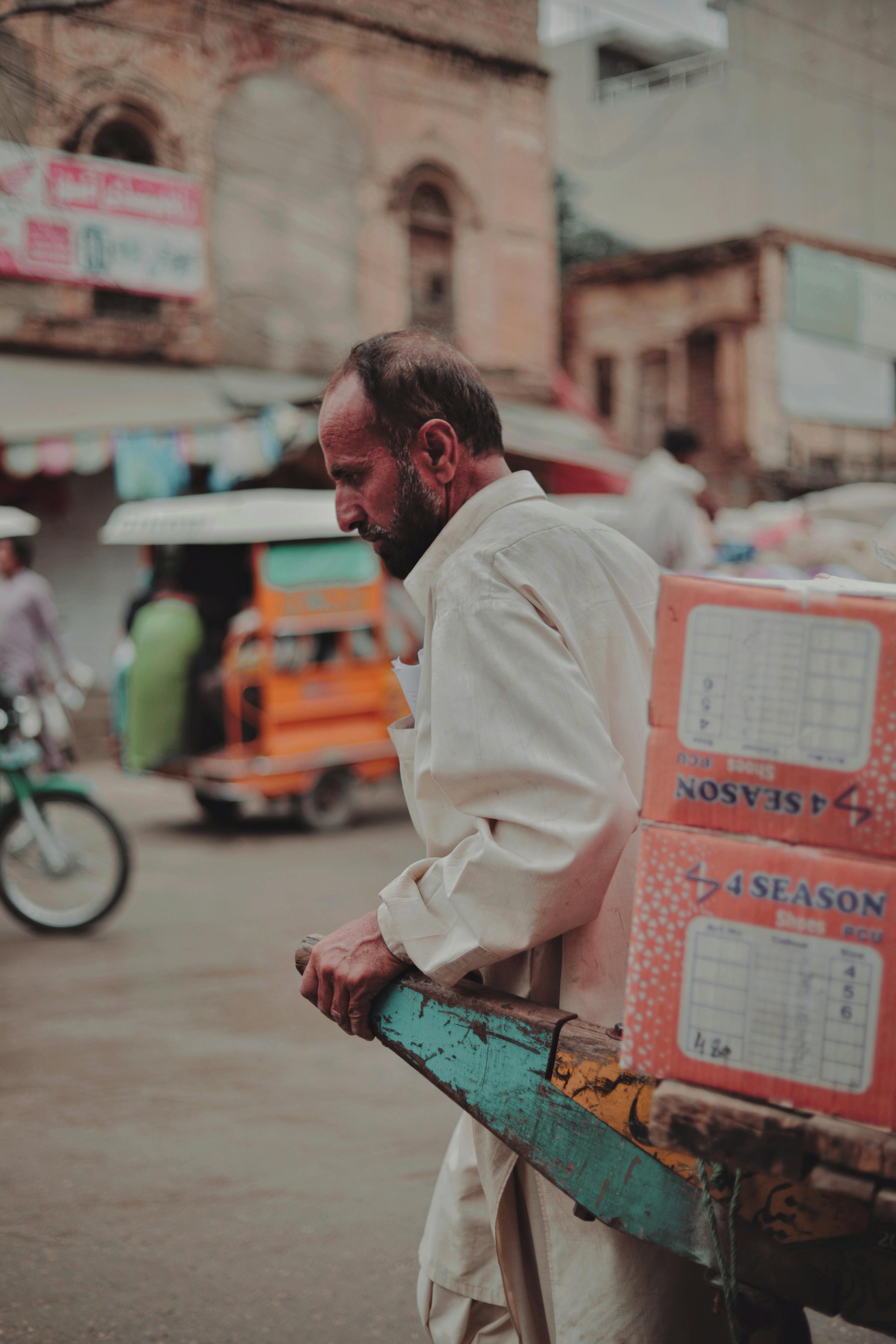 old street of rawalpindi pakistan views and perceptions