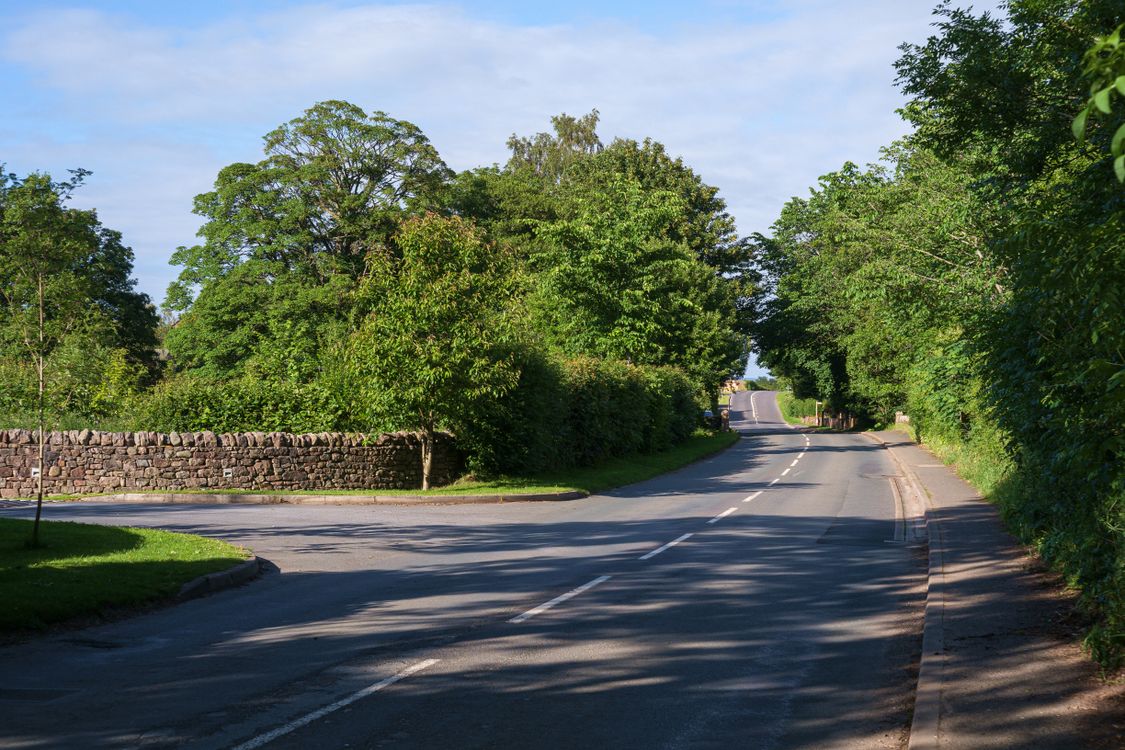 Road Intersection in a Rural Area · Free Stock Photo