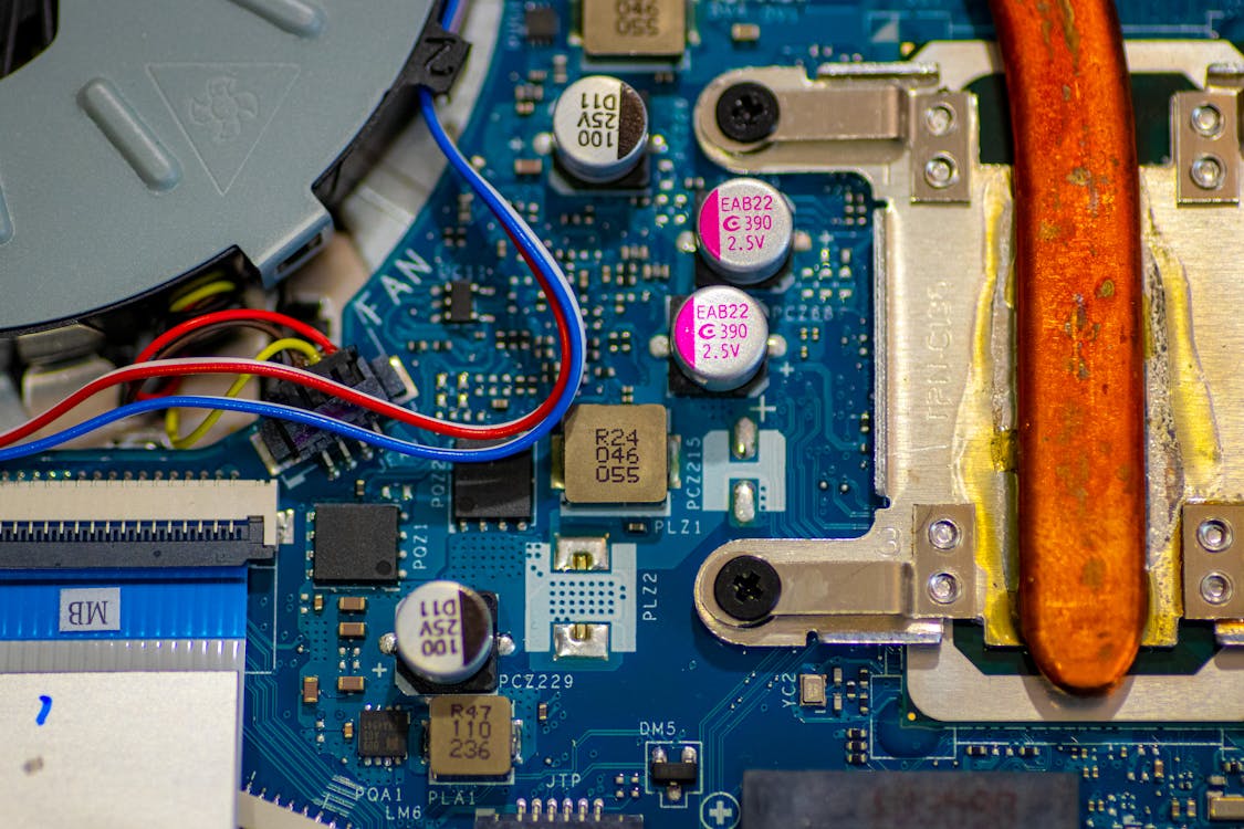 The Interior of a Computer ยท Free Stock Photo