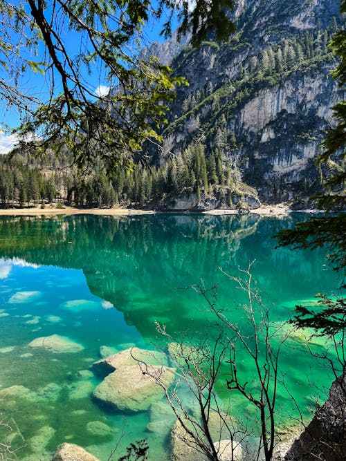 Základová fotografie zdarma na téma hory, jezero, krajina