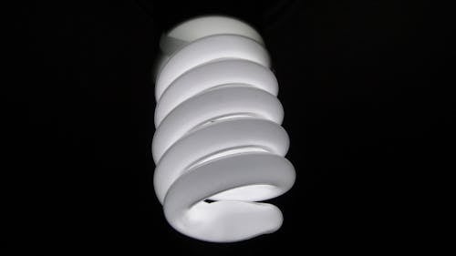 Bombilla De Luz Blanca Espiral