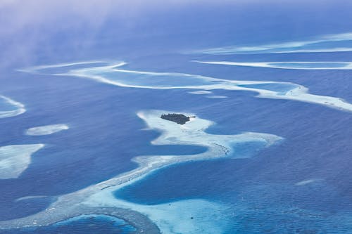 Imagine de stoc gratuită din coastă, fotografie cu drona, insule