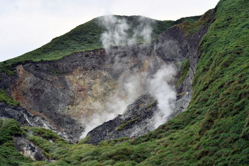 Volcano Crater in Yangmingshan National Park
