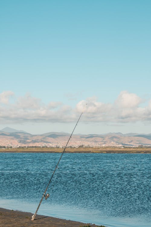 Fishing Rod on Beach