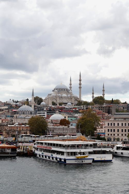 Overcast over Istanbul with Hagia Sophia