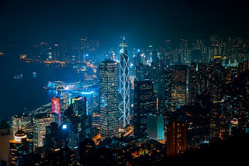 Hongkong Night Skyline