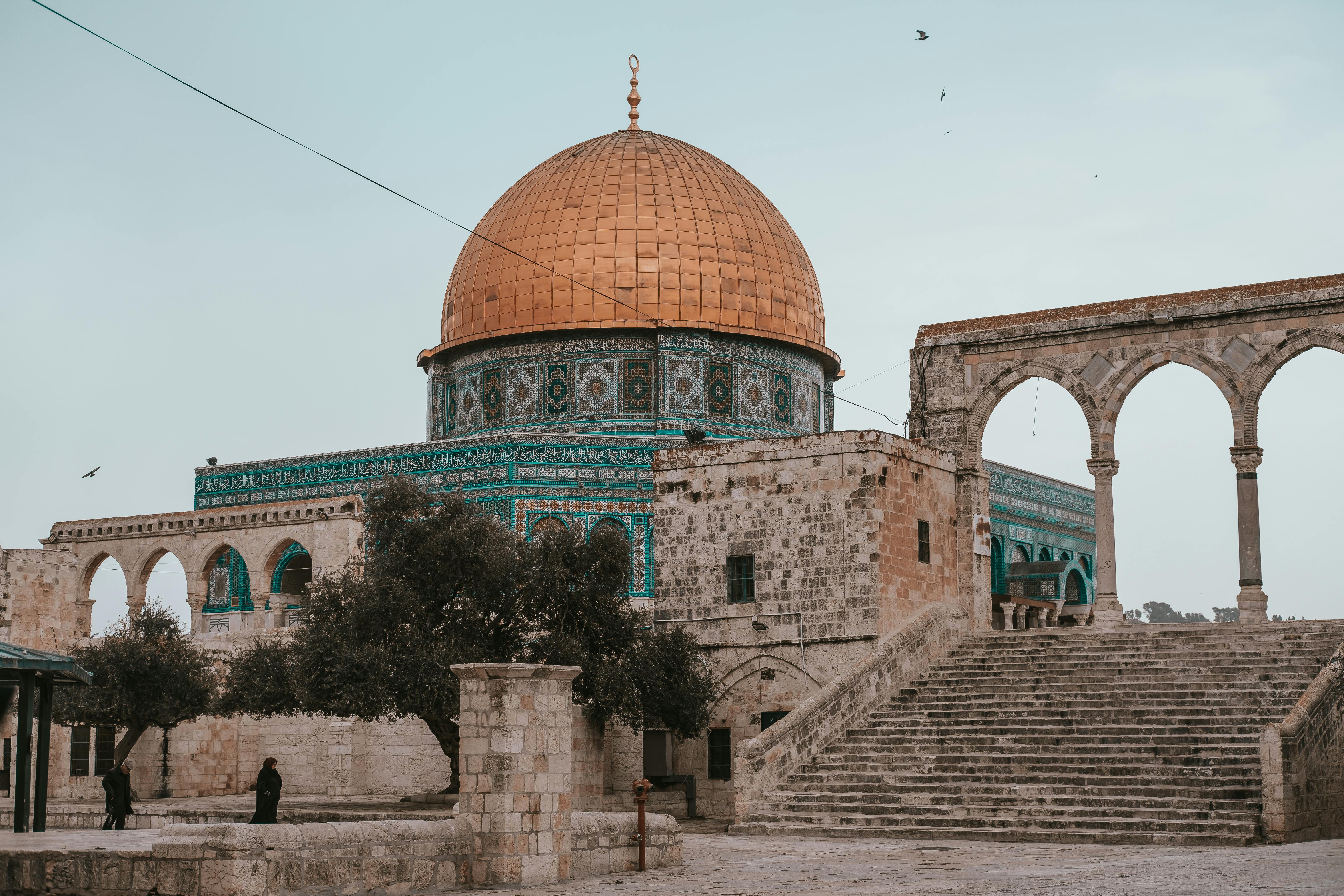 the dome of the rock in jerusalem