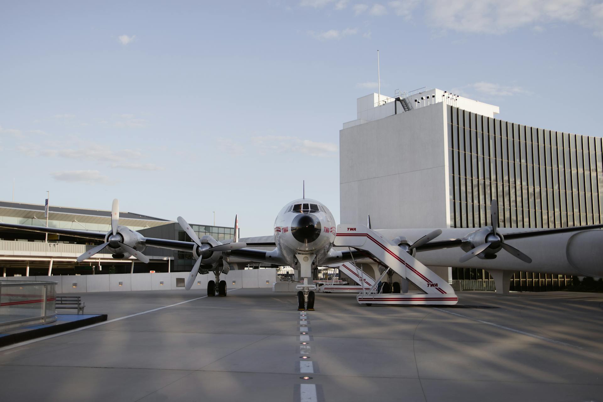 Airplane Parked at Airport