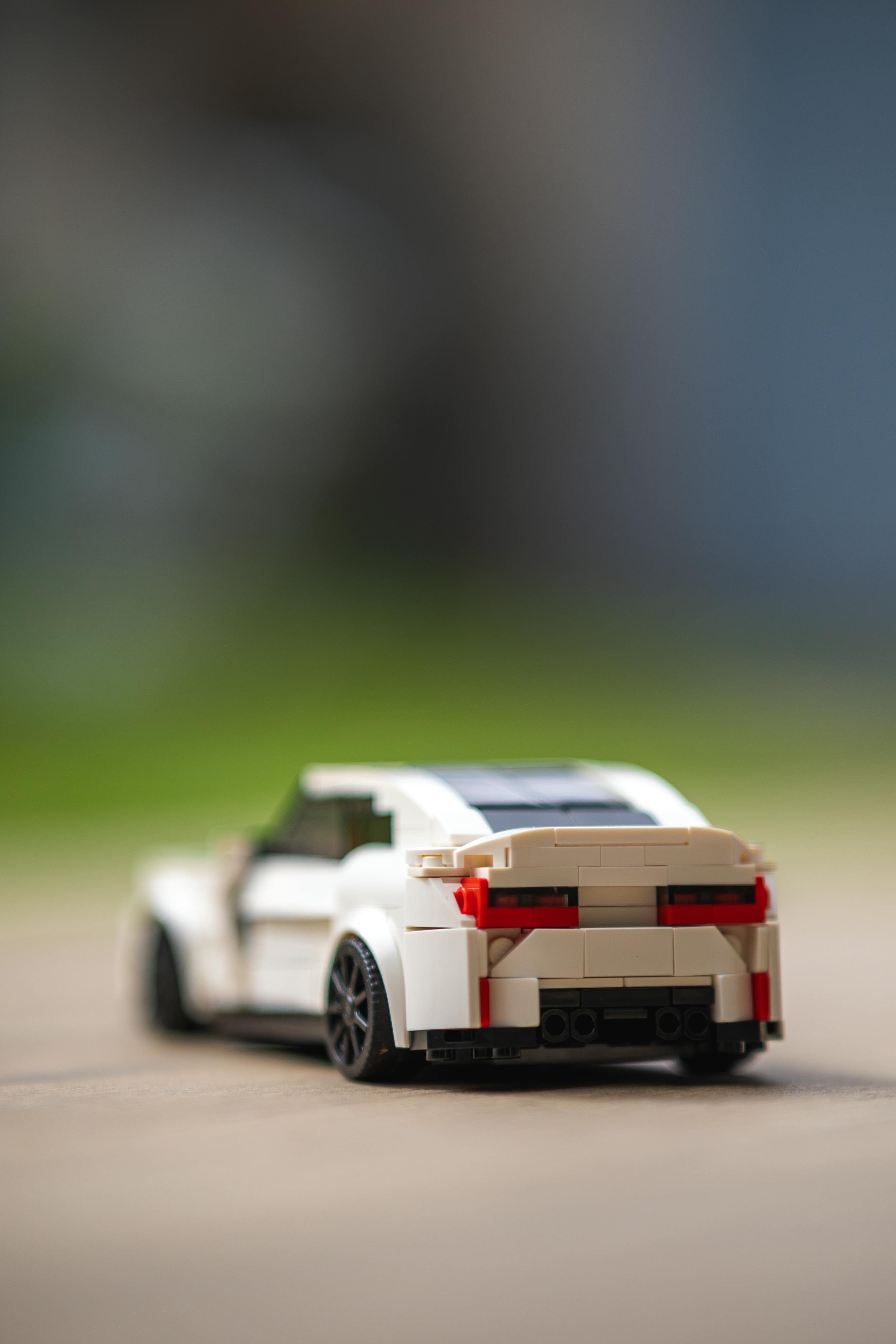 bezplatná Sběratelské Bílé Autíčko Základová fotografie