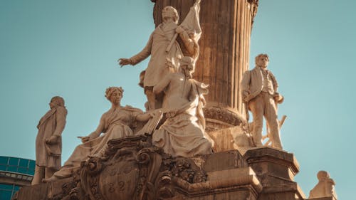 Marble Sculptures at Monument