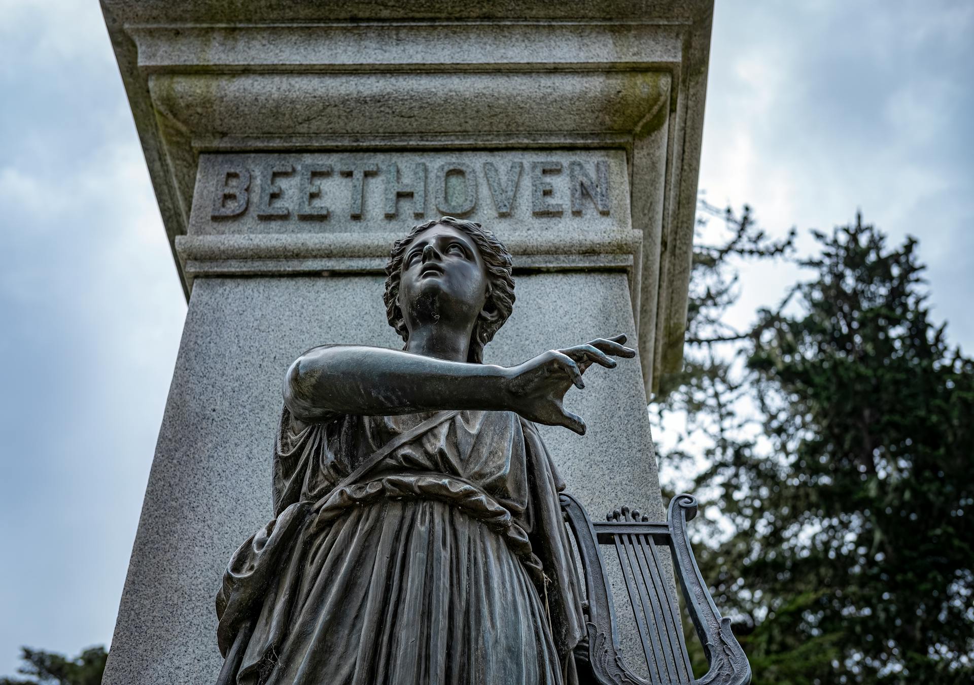 Sculpture at Beethoven Monument