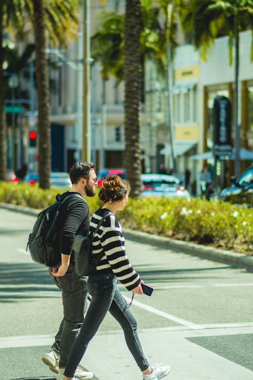 Pedestrians in City