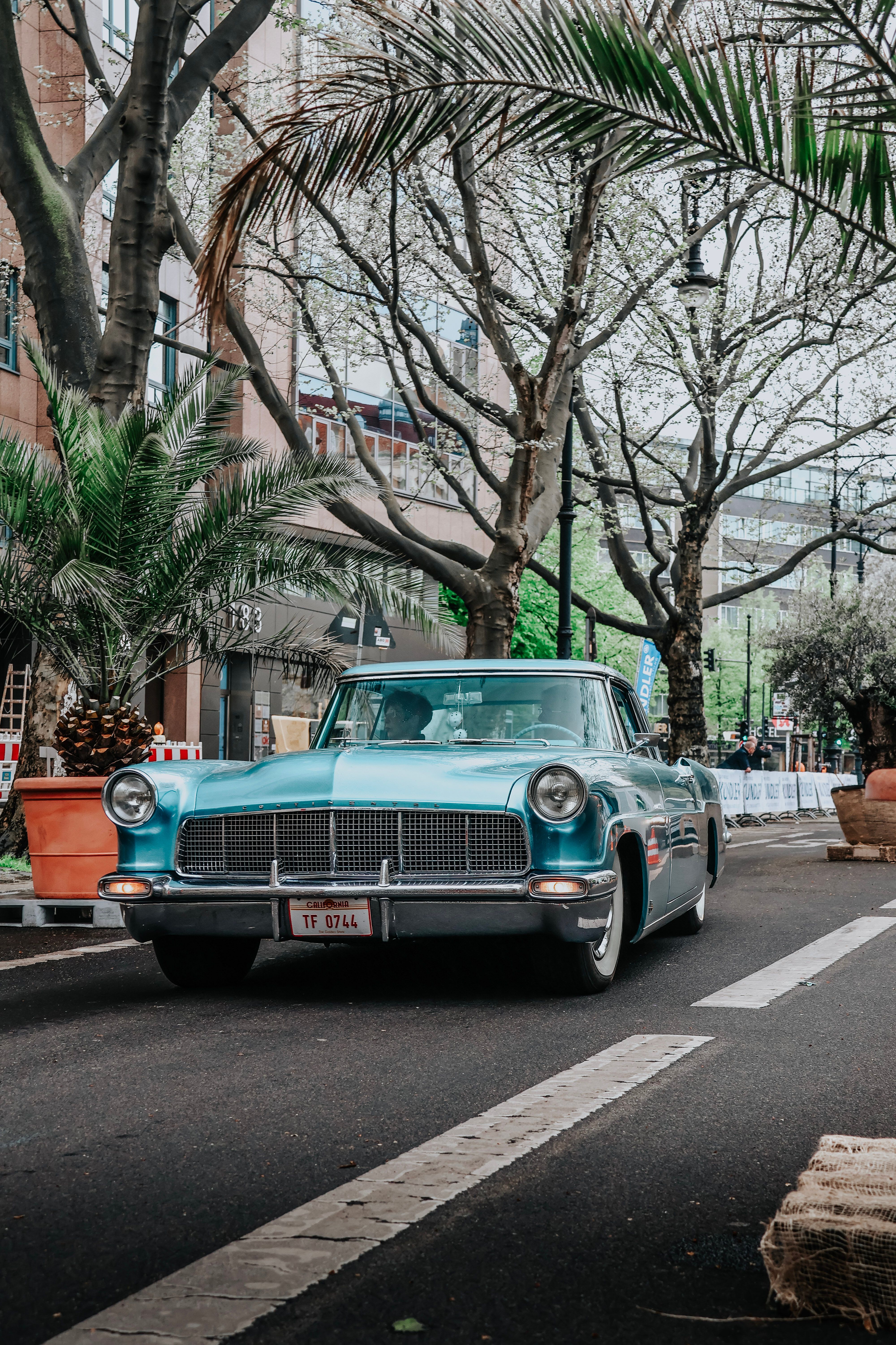 A Classic Car Is Parked On The Street · Free Stock Photo
