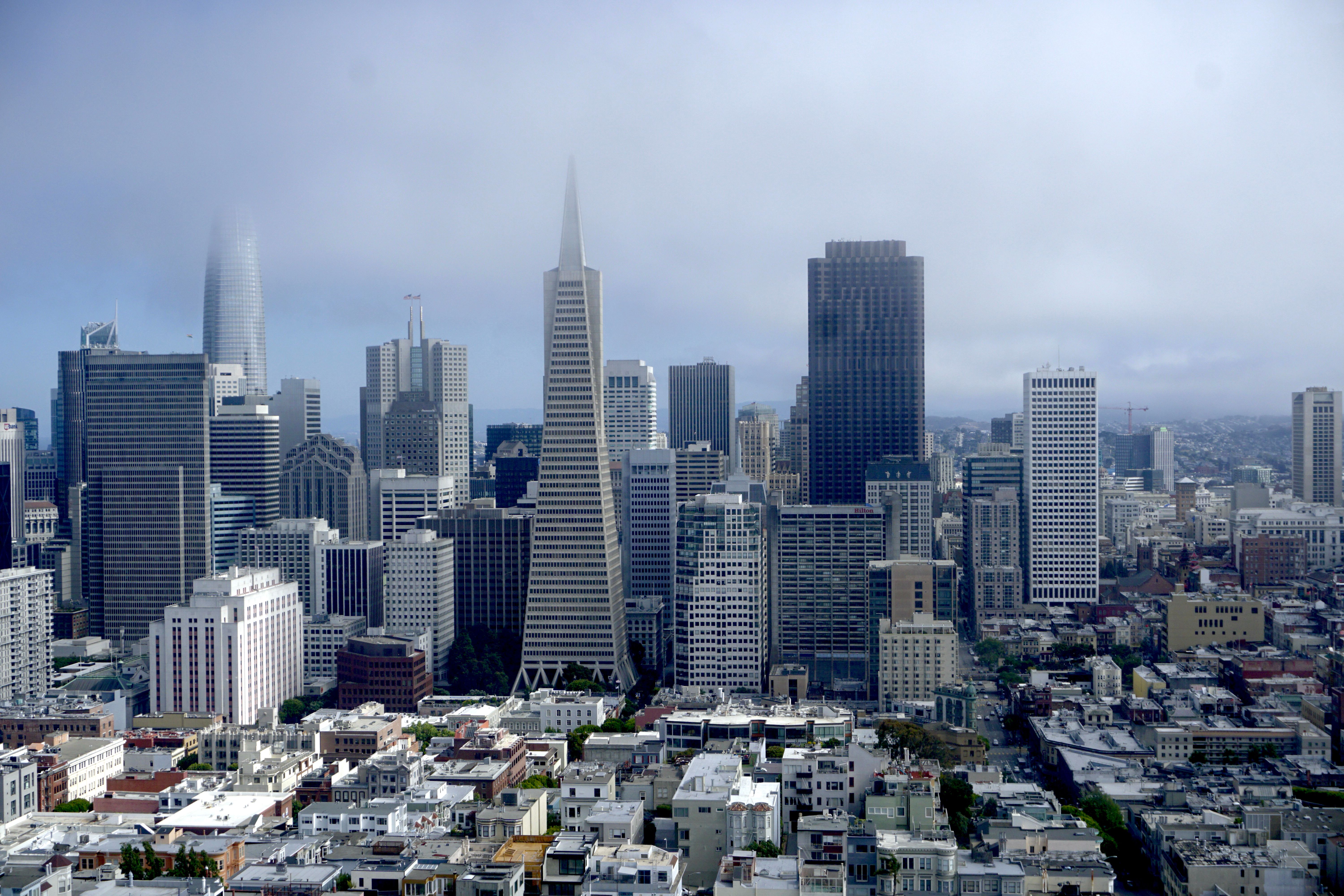San Francisco skyline representing high-paying metropolitan areas
